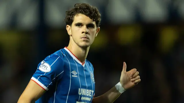 Rangers defender Kosta Nedeljkovic