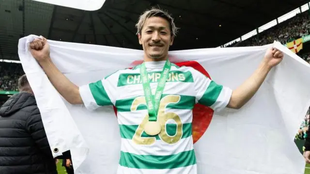 Daizen Maeda has won 10 trophies with Celtic