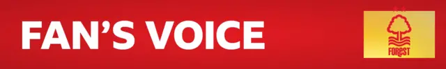 Nottingham Forest fan's voice