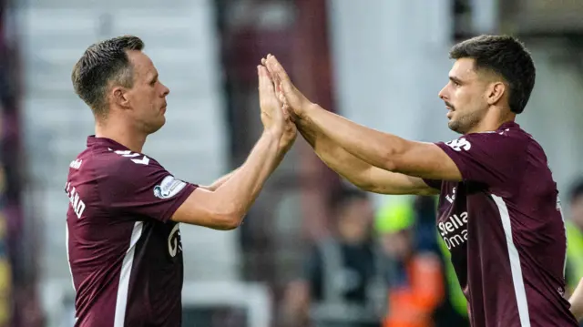 Lawrence Shankland and Claudio Braga