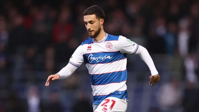 Ziyad Larkeche in action for QPR