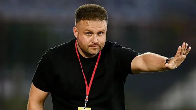 Larne manager Nathan Rooney