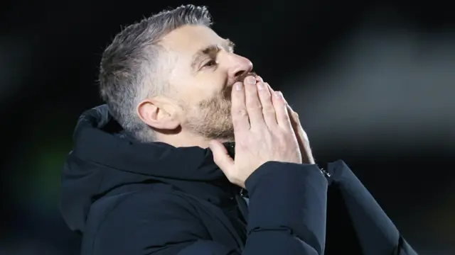 St Mirren manager Stephen Robinson