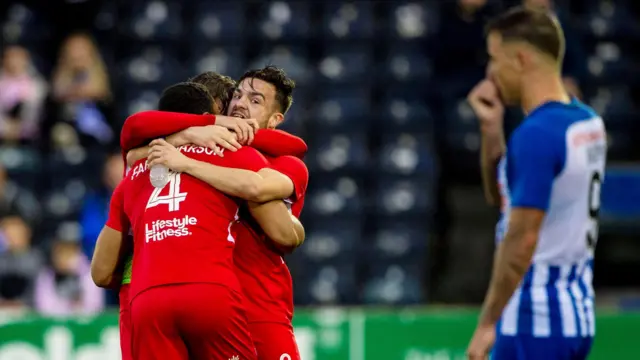 UEFA EUROPA LEAGUE QUALIFIER 1ST ROUND 2ND LEG KILMARNOCK v CONNAH'S QUAY NOMADS 