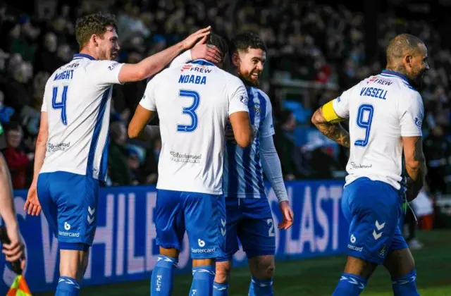 Kilmarnock celebrate