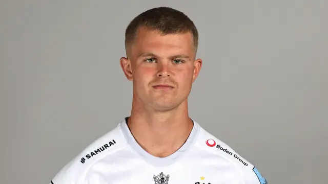 Charlie McCaig made his Exeters Chief debut this season