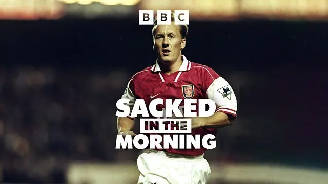 Sacked in the Morning podcast image with guest Lee Dixon