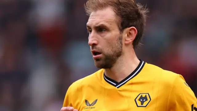 Craig Dawson in action for Wolves