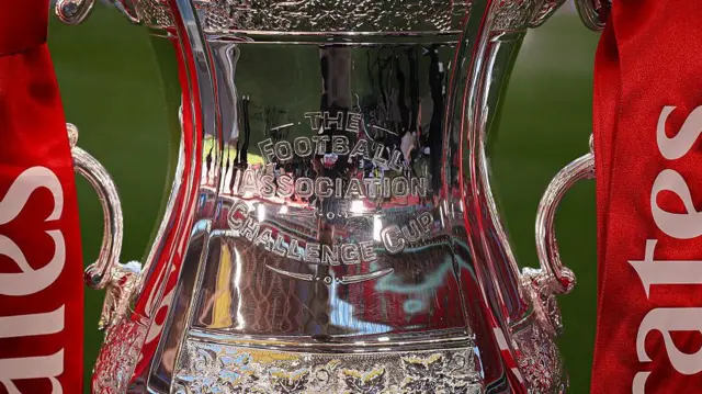The FA Cup trophy