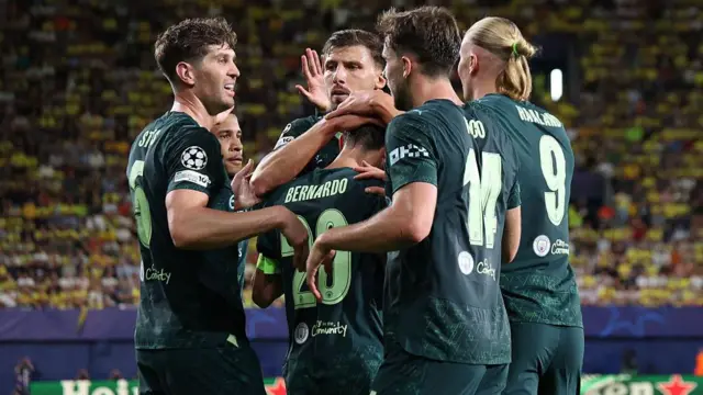 City players celebrate