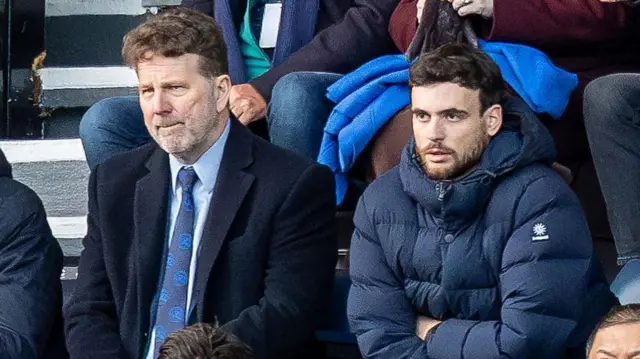 QPR chairman Lee Hoos (left) and CEO Christian Nourry