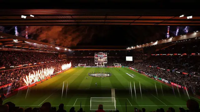 General view inside Villa Park