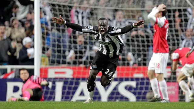 Tiote's goal against Arsenal