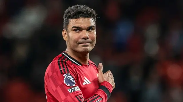 Manchester United midfielder Casemiro