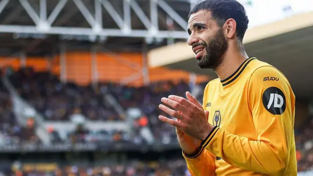 Ait-Nouri in action for Wolves