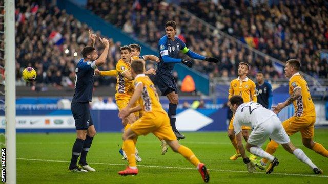 Raphael Varane equalise