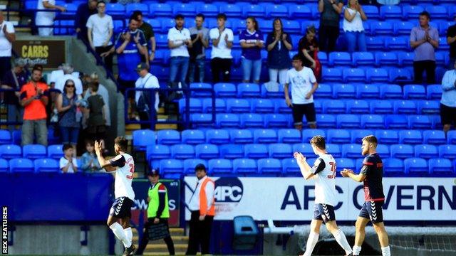 Bolton Wanderers' 5-0 loss to Ipswich Town on Saturday was the third match in a row that they had conceded five goals and came in front of a record low attendance at the University of Bolton Stadium