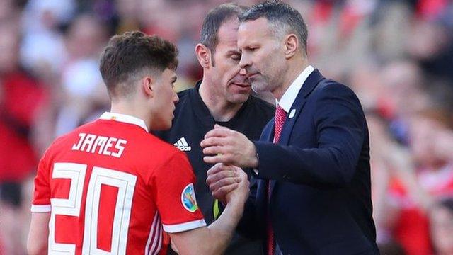 Daniel James a Ryan Giggs