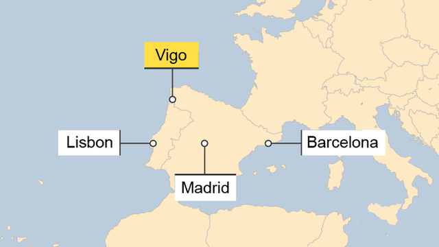 Map of Spain