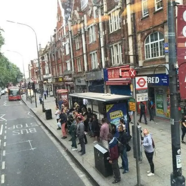 Shepherd's Bush Green bus stop