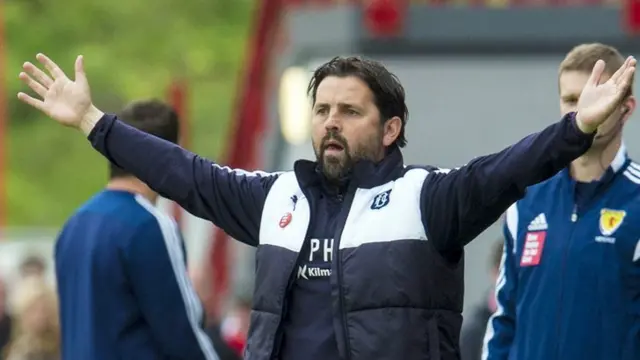 Dundee boss Paul Hartley