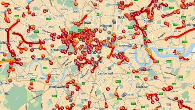 Traffic hot spots