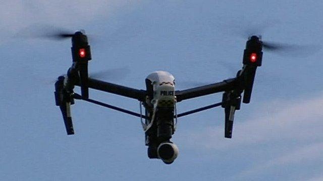 Cumbria Police drone