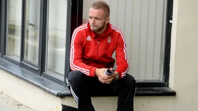 Aberdeen defender Ryan McLaughlin