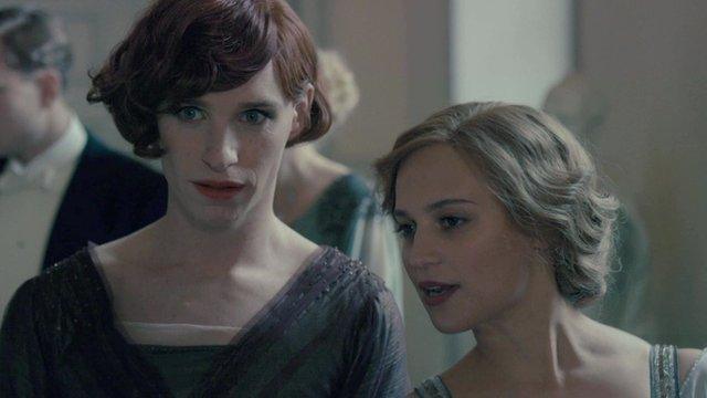 Eddie Redmayne and Alicia Vikander in The Danish Girl