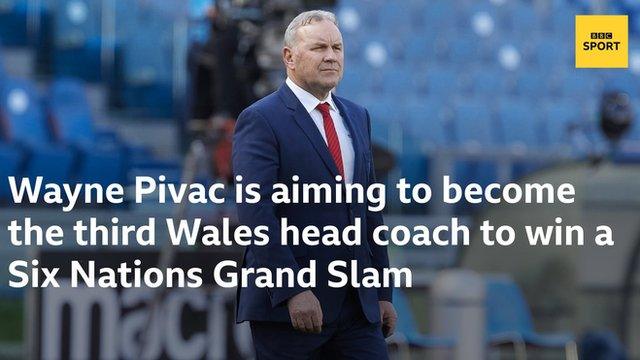 Wales head coach Wayne Pivac