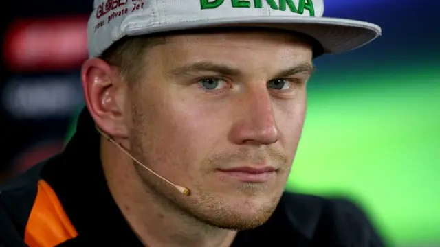 Force India F1 driver Nico Hulkenberg