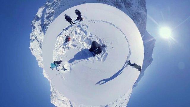 Shot taken with 360-degree camera