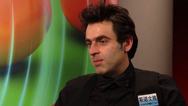 Ronnie O'Sullivan gives candid post Masters semi interview