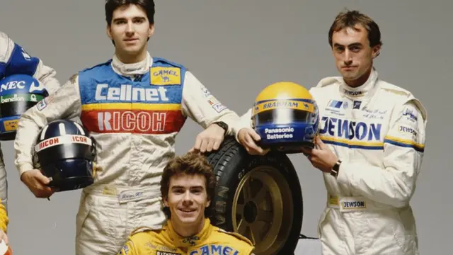 Damon Hill, Paul Stewart, David Brabham