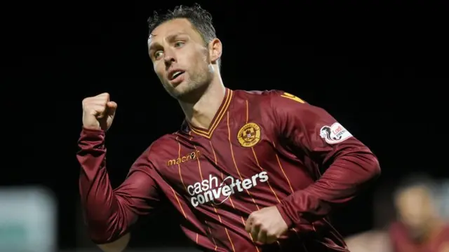 Motherwell striker Scott McDonald