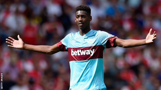 West Ham United defender Reece Oxford