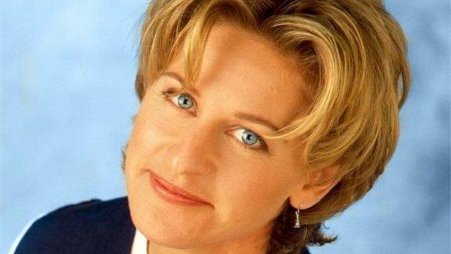 Actress and comedian Ellen DeGeneres, shown in a 1997 publicity photo, stars in 'Ellen,' which airs on the ABC Television Network.