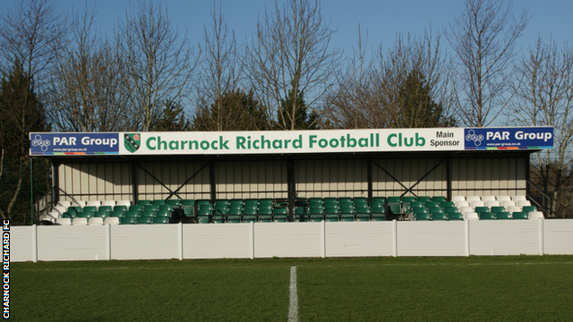 The main stand at Charnock Richard