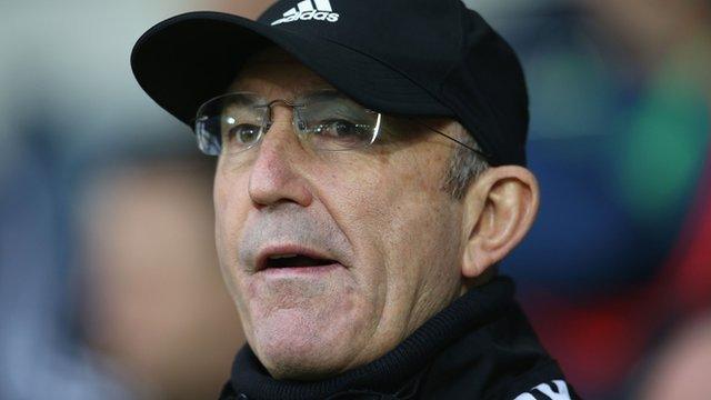 West Brom manager Tony Pulis