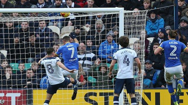 Kemar Roofe puts Leeds ahead against