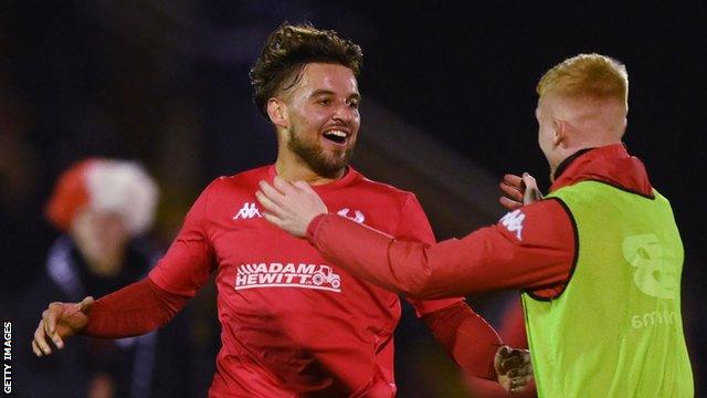 Kidderminster Harriers forward Ethan Freemantle was a youth player at Walsall