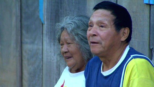 Man and woman in Brazil