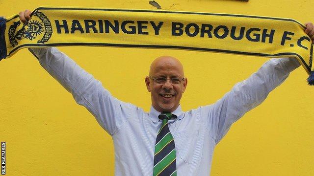 Haringey Borough chairman Aki Achillea