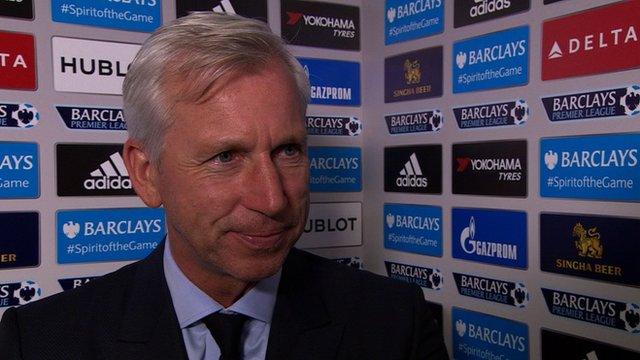 Crystal Palace manager Alan Pardew