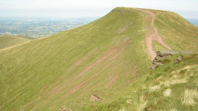 Pen y Fan from Corn Du