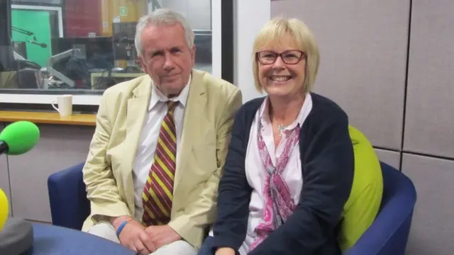 Martin Bell and Lesley Dolphin