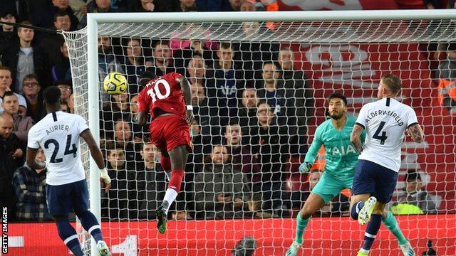 Sadio Mane chance