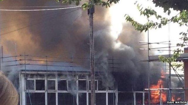 Normanton school fire