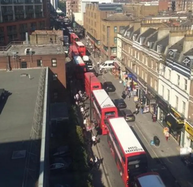 Buses near Paddington