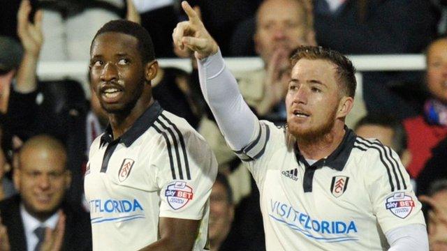 Moussa Dembele and Ross McCormack